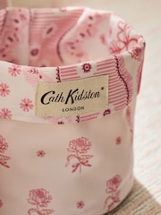 Cath Kidston Set of 2 Pink Spitalfields Reversible Storage Bags - Image 3 of 5