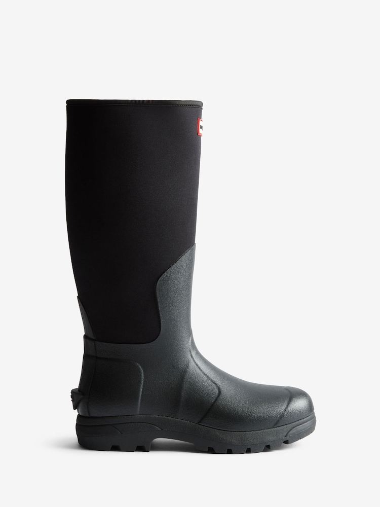 Hunter Black Unisex Balmoral Neoprene Boots - Image 1 of 4