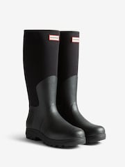 Hunter Black Unisex Balmoral Neoprene Boots - Image 2 of 4