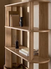 Mid Natural Nomad Oak Effect Shelf - Image 4 of 9