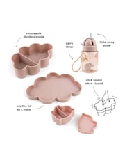 Done by Deer Pink Lunch & Snack Box with Straw Bottle Playground Powder - Image 5 of 5