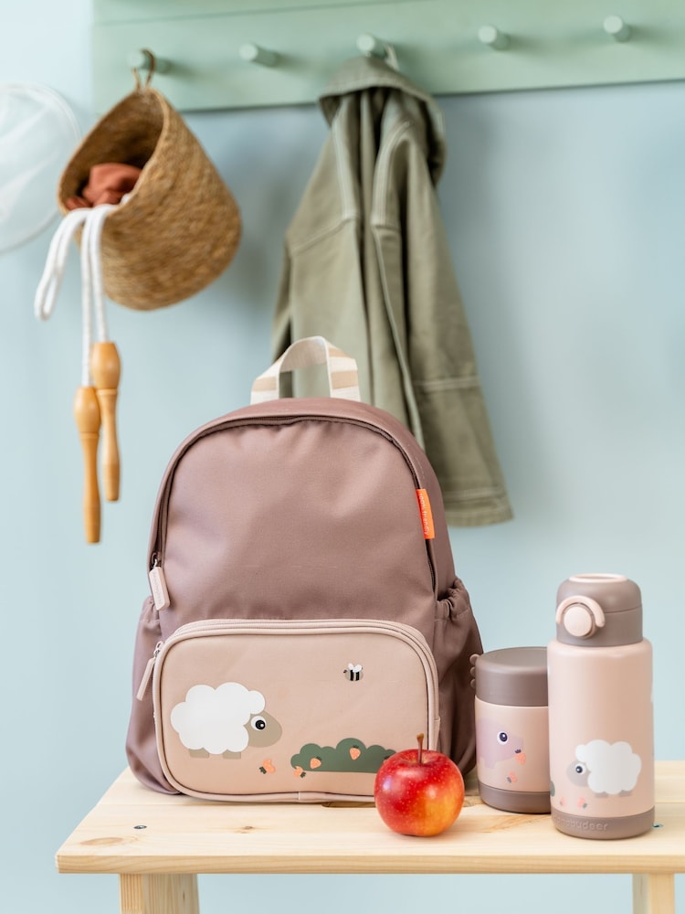 Done by Deer Pink Tiny Farm Insulated Bottle - Image 1 of 5 Done by Deer Pink Tiny Farm Insulated Bottle - Image 1 of 5
