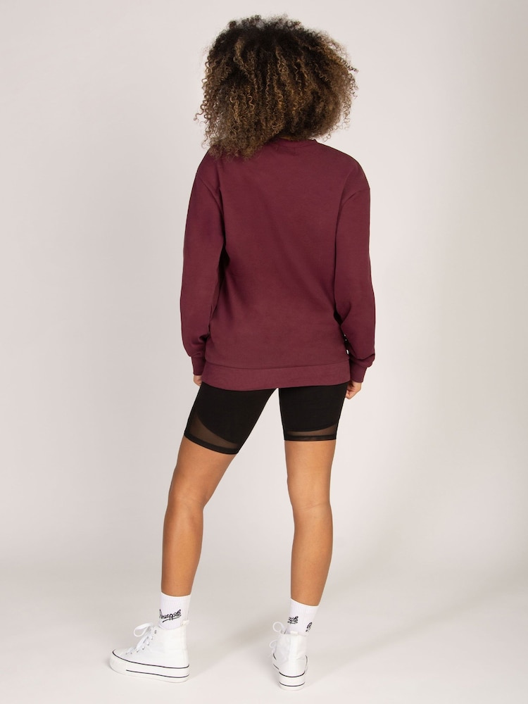 Pineapple Purple Womens Logo Sweatshirt - Image 5 of 5 Pineapple Purple Womens Logo Sweatshirt - Image 5 of 5