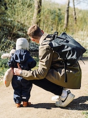 Done by Deer Black Adult Backpack with Changing Mat - Image 1 of 6
