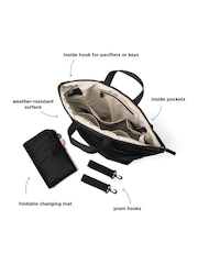 Done by Deer Black Adult Backpack with Changing Mat - Image 4 of 6
