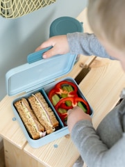 Done by Deer Blue Lunch Box with Divider Tiny Farm - Image 4 of 5