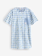 Bath & Body Works Blue Gingham Daisies Nightie 2 Pack - Image 9 of 11