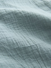 Green/Ecru Cheesecloth Short Sleeve Pyjamas Set 2 Pack - Image 12 of 12