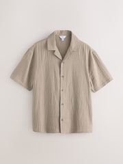 Green/Ecru Cheesecloth Short Sleeve Pyjamas Set 2 Pack - Image 4 of 12