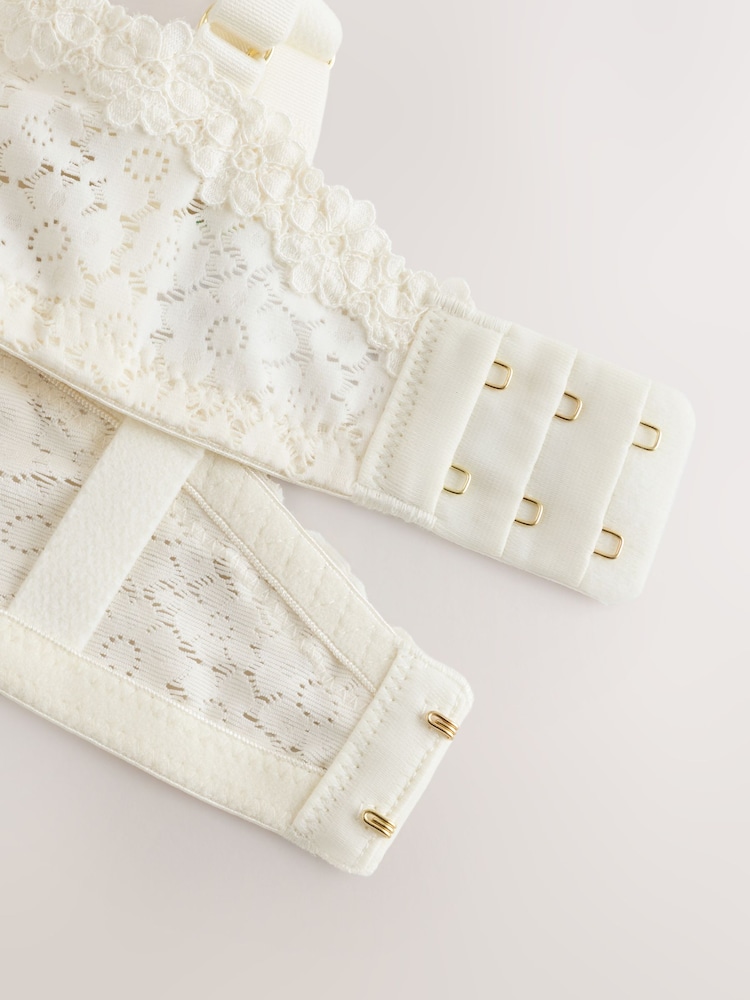 Crème - Soutien-gorge en dentelle - Image 7 de 7