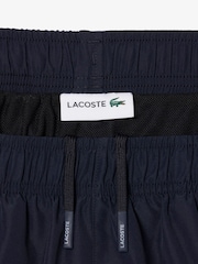 Lacoste Black Mid Length Colorblock Swim  Shorts - Image 2 of 5