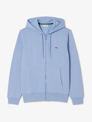 Lacoste Blue Zip Up Hoodie - Image 5 of 8