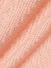 Lacoste Pink Contrasting Collar and Cuffs Cotton Polo Shirt - Image 7 of 7
