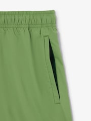 Lacoste Green Lightweight Swim Shorts - Image 7 of 10