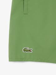 Lacoste Green Lightweight Swim Shorts - Image 8 of 10