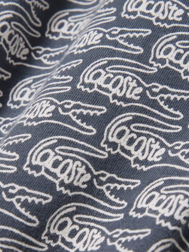 Lacoste Crocodile Print Jersey Pyjamas Set - Imagen 4 de 4