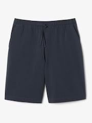 Lacoste Black Relaxed Fit Waffle Texture Shorts - Image 1 of 4