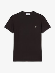 Lacoste Brown Cotton Pima T-Shirt - Image 1 of 3