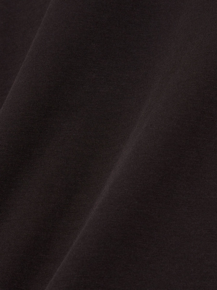 Lacoste Brown Cotton Pima T-Shirt - Image 3 of 3 Lacoste Brown Cotton Pima T-Shirt - Image 3 of 3