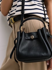 Tory Burch Black Romy Mini Bucket Bag - Image 7 of 7