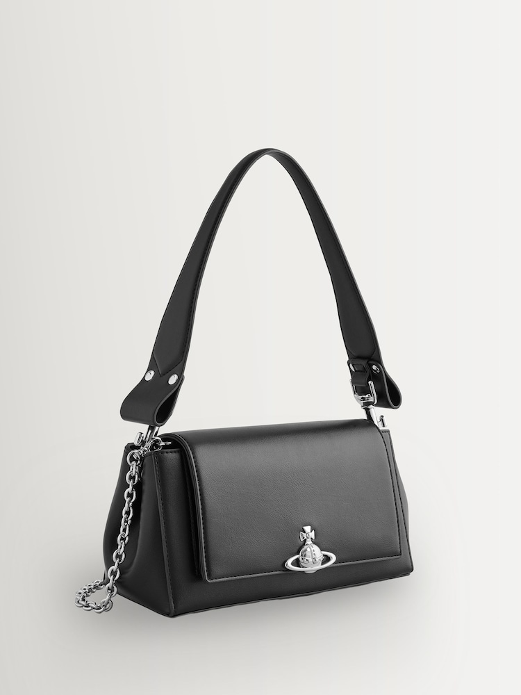 Vivienne Westwood Black Hazel Medium Handbag - Image 2 of 7