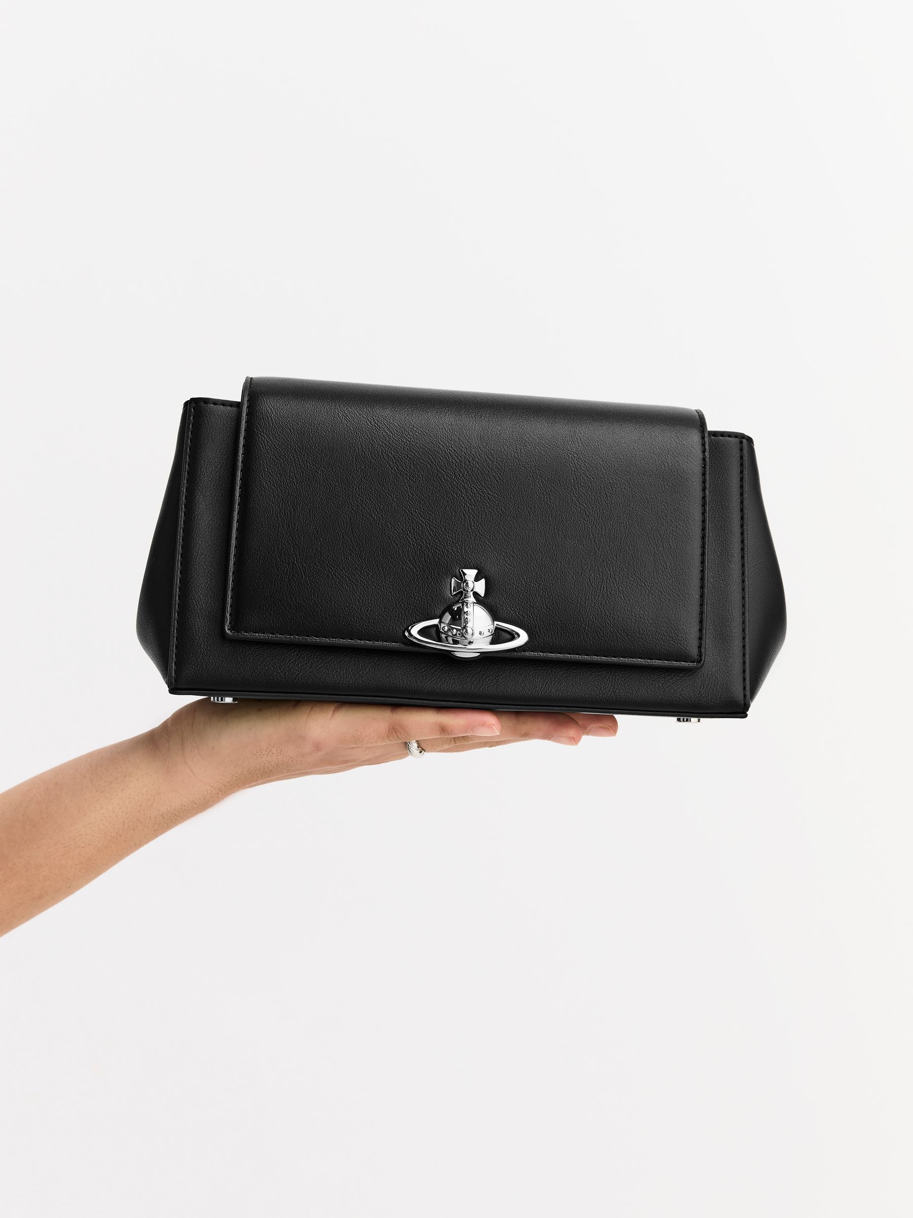 Buy Vivienne Westwood Black Hazel Medium Handbag from Next USA