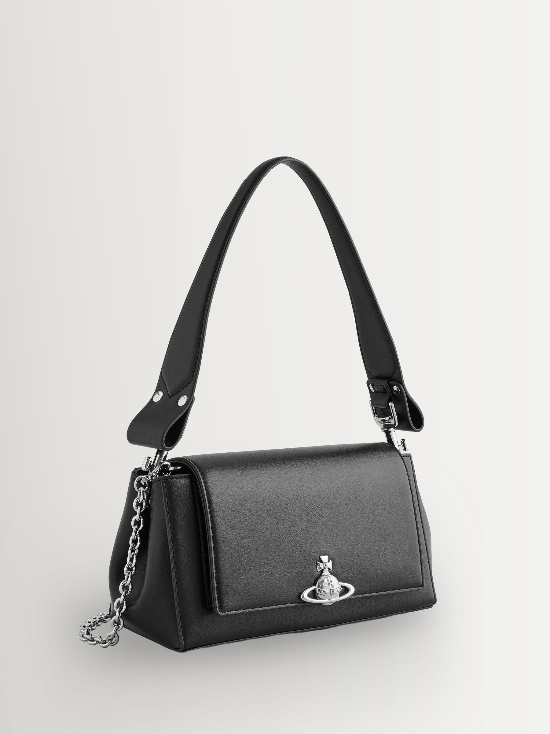 Buy Vivienne Westwood Black Hazel Medium Handbag from Next USA