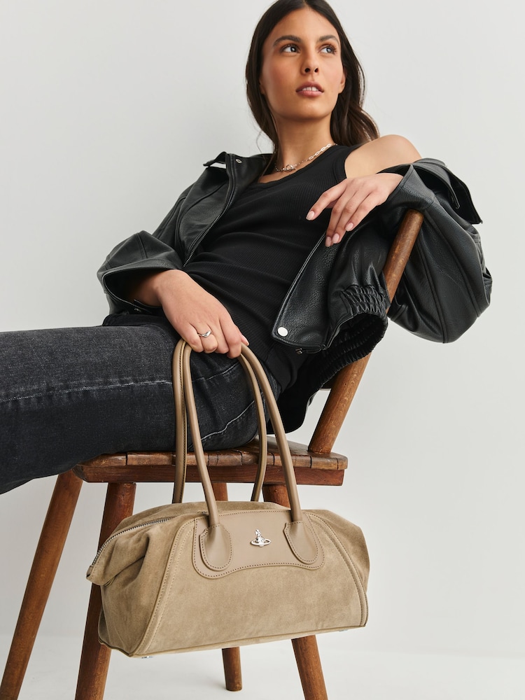 Vivienne Westwood Natural Shirley Small Holdall - Image 6 of 6