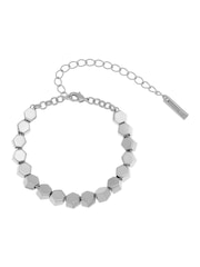 Karen Millen Silver Tone Mosaic Bracelet - Image 2 of 4