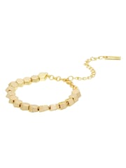 Karen Millen Gold Tone Mosaic Bracelet - Image 2 of 4
