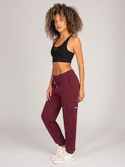Pineapple Red Womens Burgundy Cargo Joggers - Image 6 of 7
