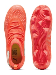 Puma Red Future 9 Match FG/AG Junior Football Boots - Image 5 of 6