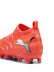 Puma Red Future 9 Match FG/AG Junior Football Boots - Image 6 of 6
