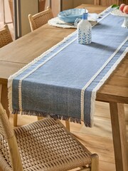 Blue Alice Dining Table Runner - Image 1 of 5