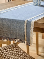 Blue Alice Dining Table Runner - Image 4 of 5