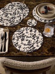 Cow Print N. Premium Metal Abstract Sculpture - Image 1 of 3