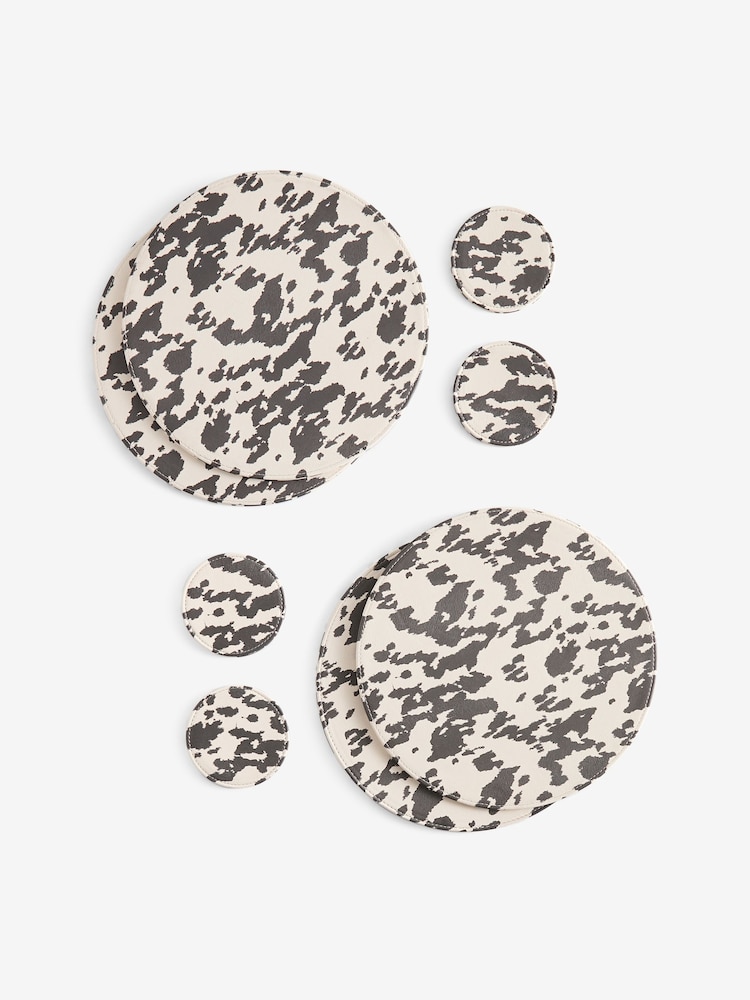 Cow Print N. Premium Metal Abstract Sculpture - Image 3 of 3