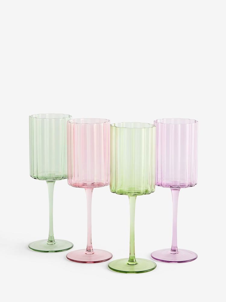 Set of 4 Freya Wine Glasses - תמונה 3 מתוך 3