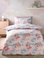 Catherine Lansfield Pink Candy Unicorn So Soft Reversible Duvet Cover Set - Image 1 of 4