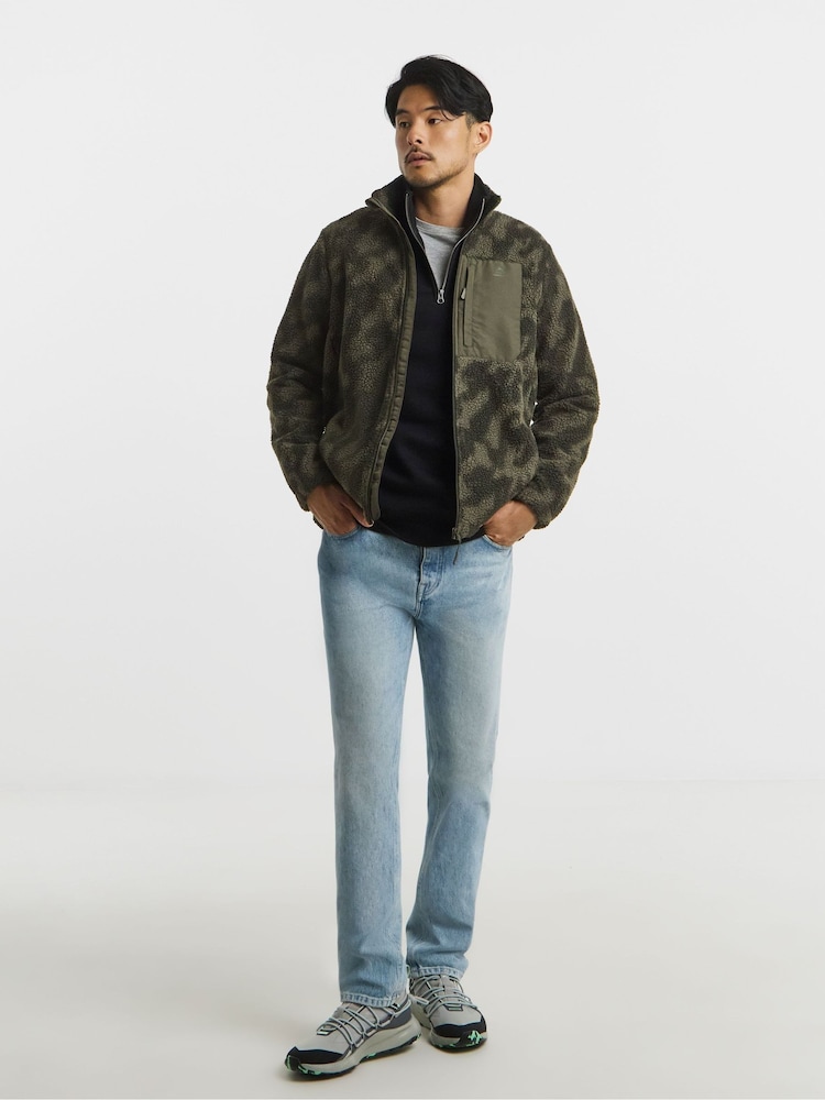 Snowdonia Green Full Zip Fleece - Image 4 of 4