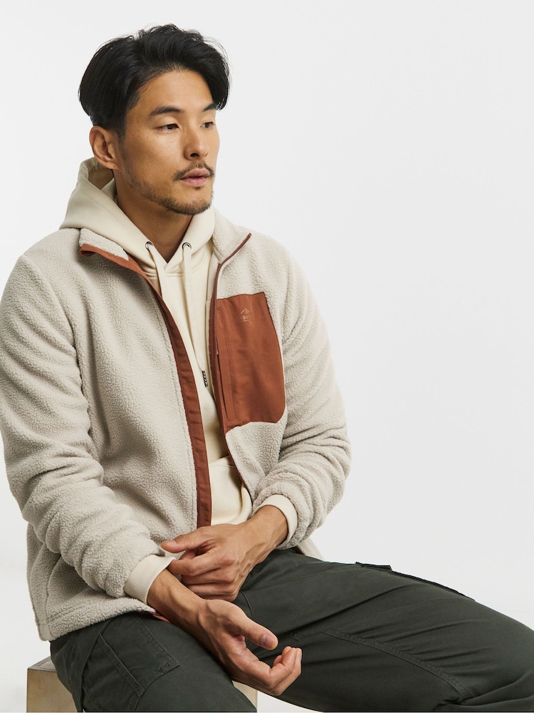 Snowdonia Grey Full Zip Fleece - Image 1 of 5