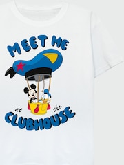 Brands In White Disney Mickey Mouse Clubhouse Meet Me T-Shirt - Image 4 of 4
