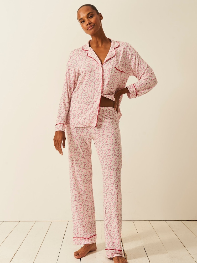 Stripe & Stare Long Pyjamas Set - Image 1 of 5 Stripe & Stare Long Pyjamas Set - Image 1 of 5