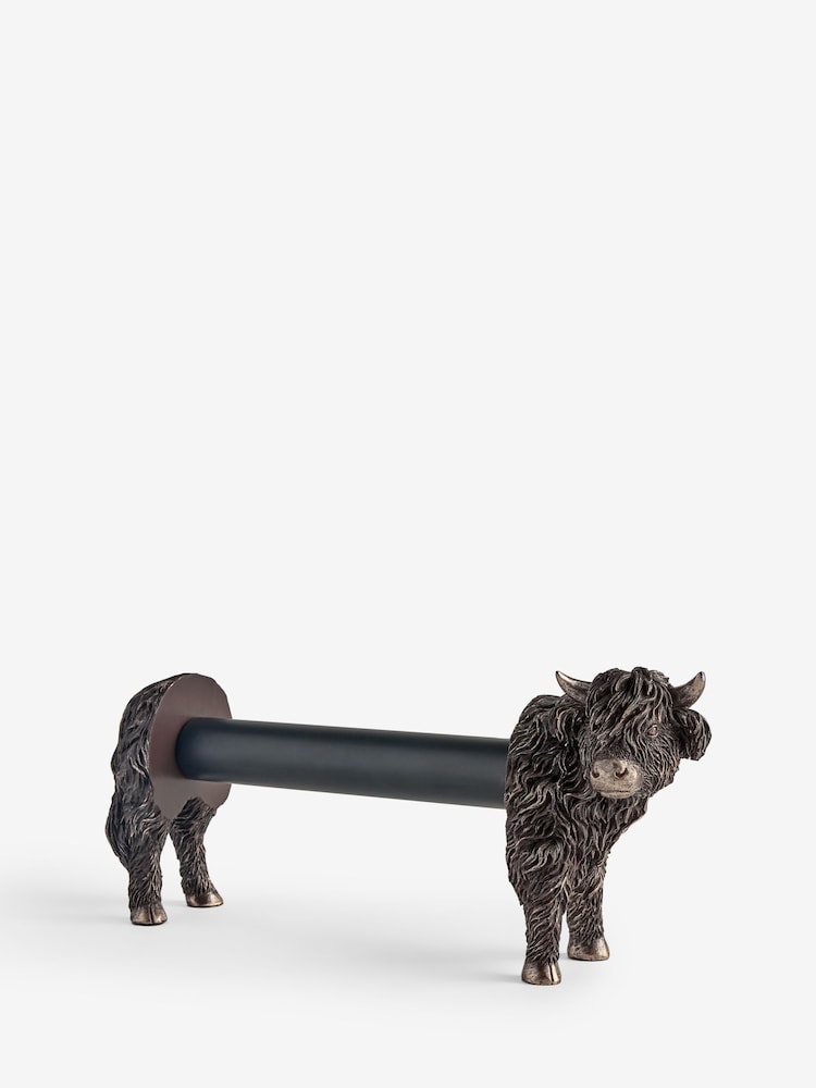 Bronze Hamish Kitchen Roll Holder - Image 1 of 1 Bronze Hamish Kitchen Roll Holder - Image 1 of 1