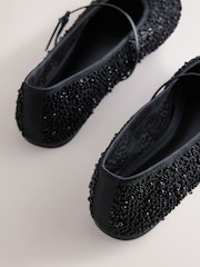 Black Forever Comfort® Beaded Maryjane Shoes - Image 5 of 5