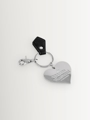 Vivienne Westwood Black Heart Orb Mirror Charm - Image 3 of 3