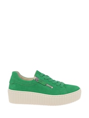 Gabor Dolly Leather Trainers - Image 1 of 5