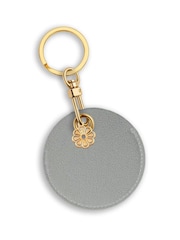 Jonnys Sister	Personalised Faux Leather Bag Accessory with Gold Tone Flower Charm - Image 2 of 2