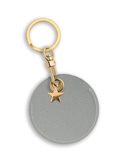 Jonnys Sister	Personalised Faux Leather Bag Accessory with Gold Tone Star Charm - Image 2 of 2