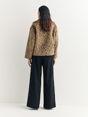 Weekend MaxMara Black Asta Wide Leg Trousers - Image 2 of 5